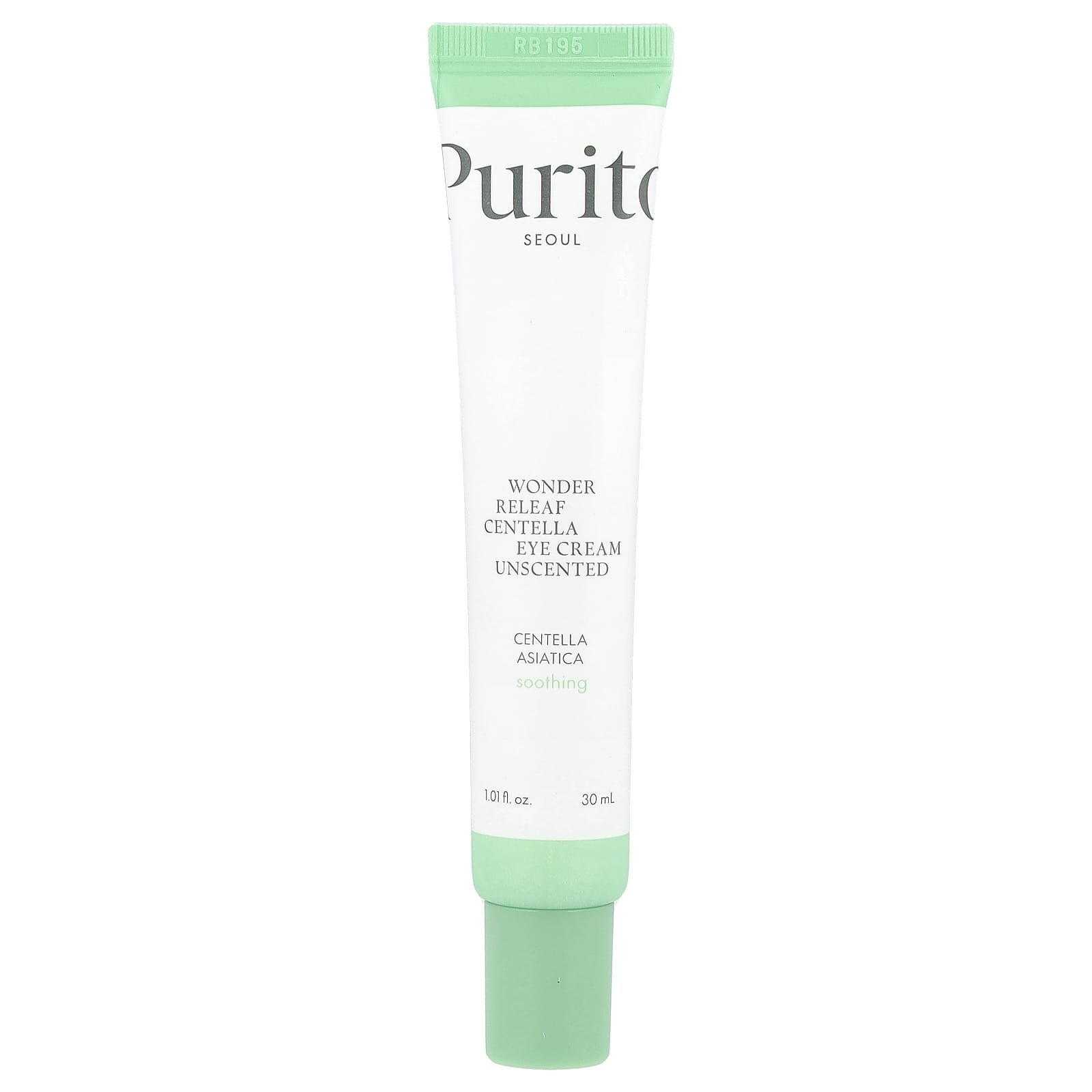 Purito, Wonder Releaf Centella Eye Cream, Unscented, 1.01 fl oz (30 ml)