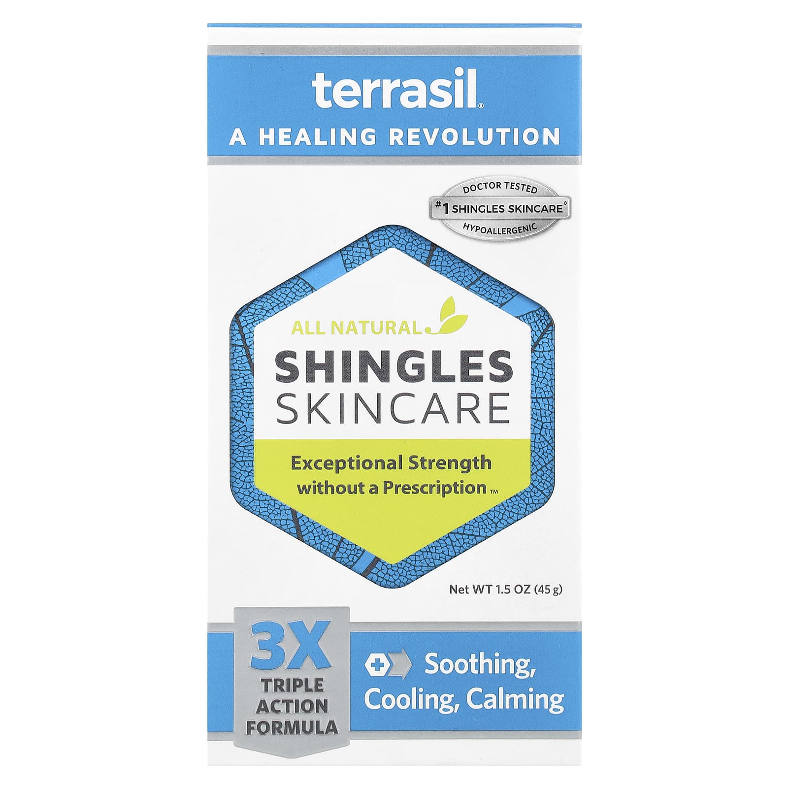 Terrasil, Shingles Skincare, 1.5 oz (45 g)