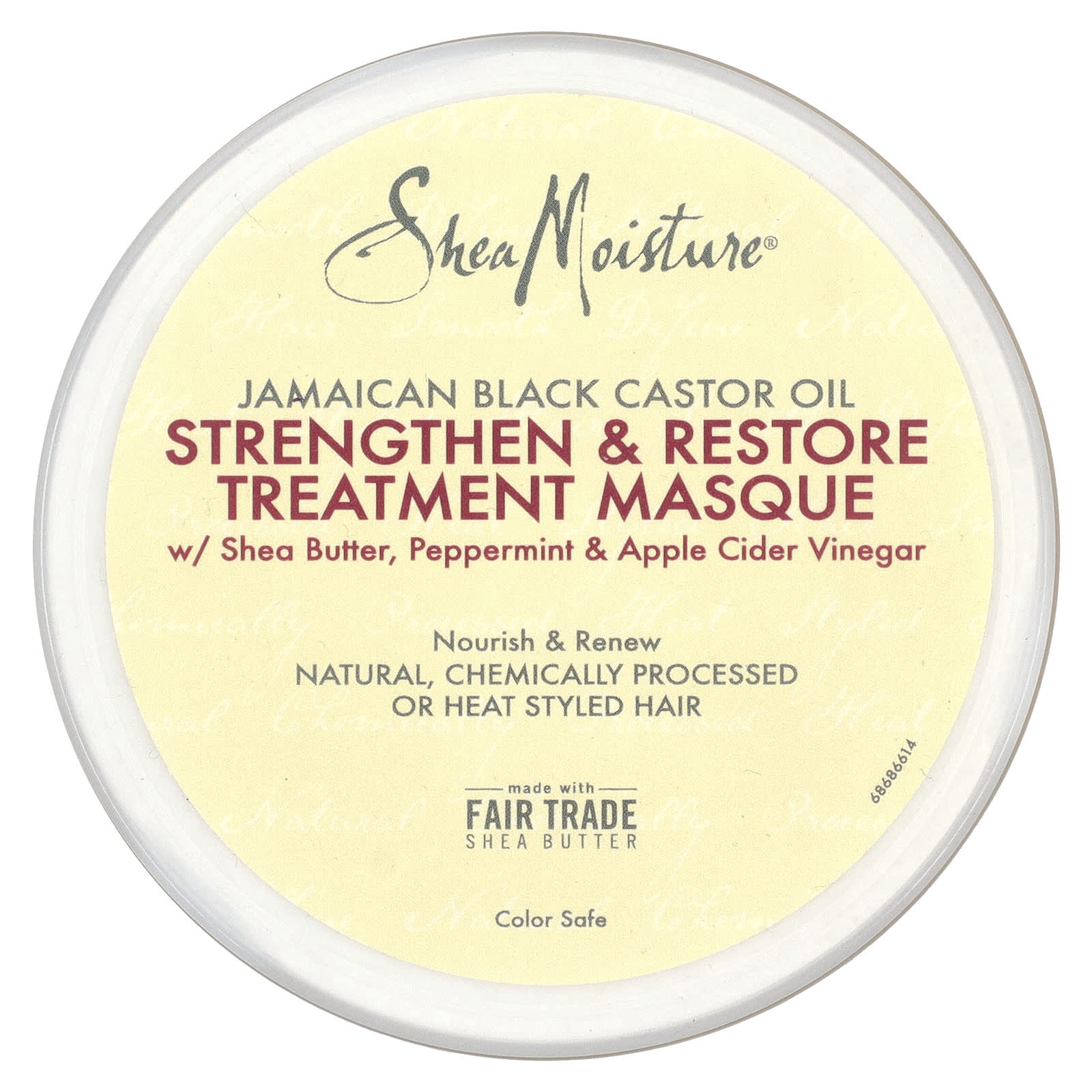 SheaMoisture, Jamaican Black Castor Oil, Strengthen & Restore Treatment Masque, 11.5 oz (326 g)