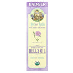 Badger, Pregnant Belly Oil, Rose & Vanilla, 4 fl oz (118 ml)