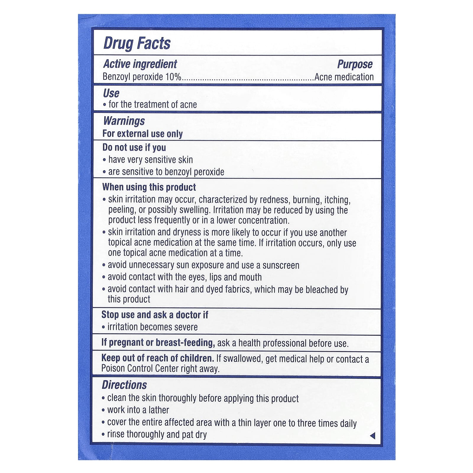 PanOxyl, Acne Treatment Bar, For Face & Body , 4 oz (113 g)