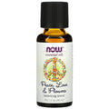 NOW Foods, Essential Oils, Peace, Love & Flowers, 1 fl. oz (30 ml)