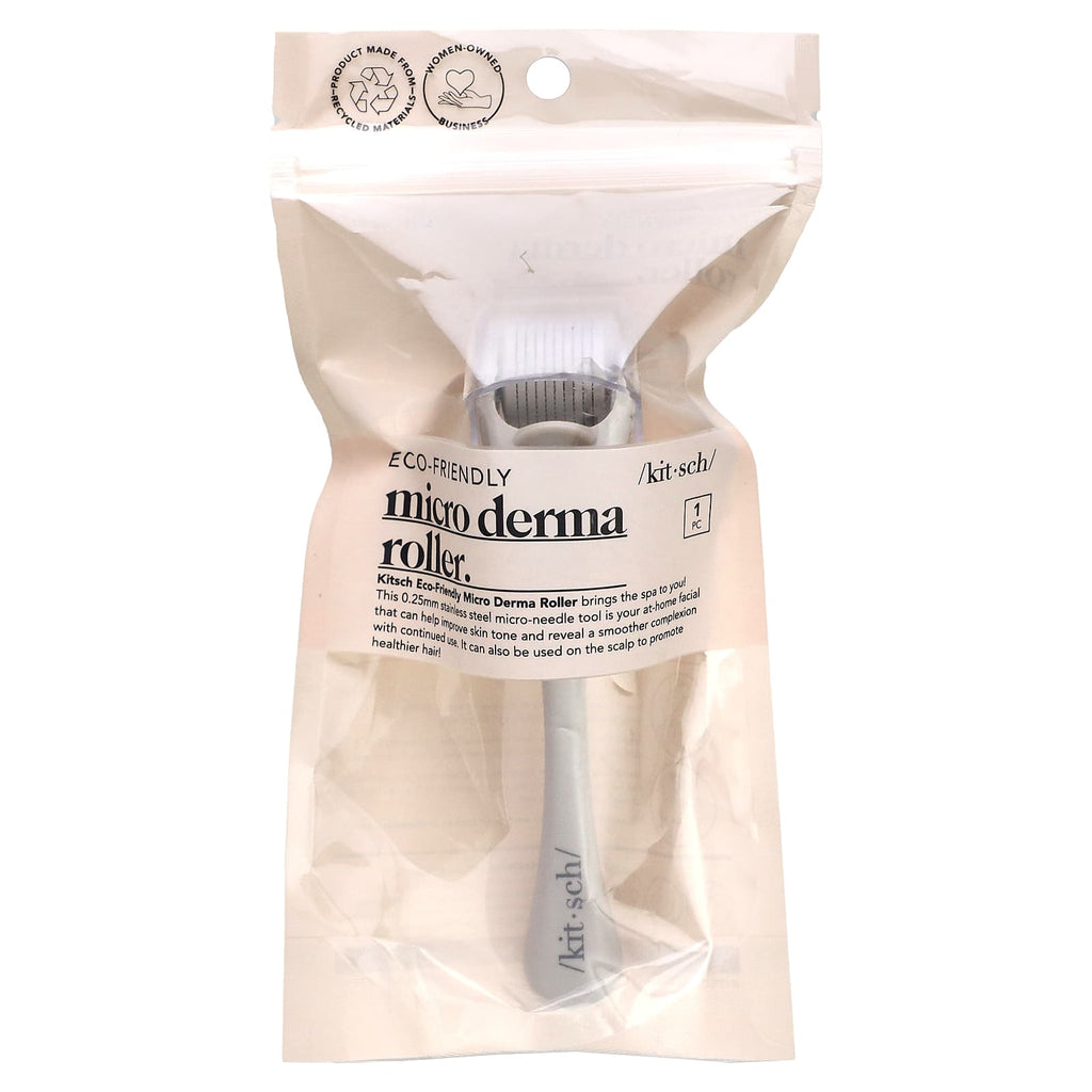 Kitsch, Micro Derma Roller, Warm Gray, 1 Pack