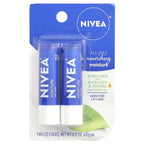 Nivea, Moisture Lip Care, 2 Sticks, 0.17 oz (4.8 g) Each