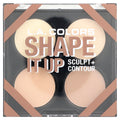 L.A. Colors, Sculpt + Contour, 4-Color Contour Palette, CFP638 Shape It Up, 0.49 oz (14 g)