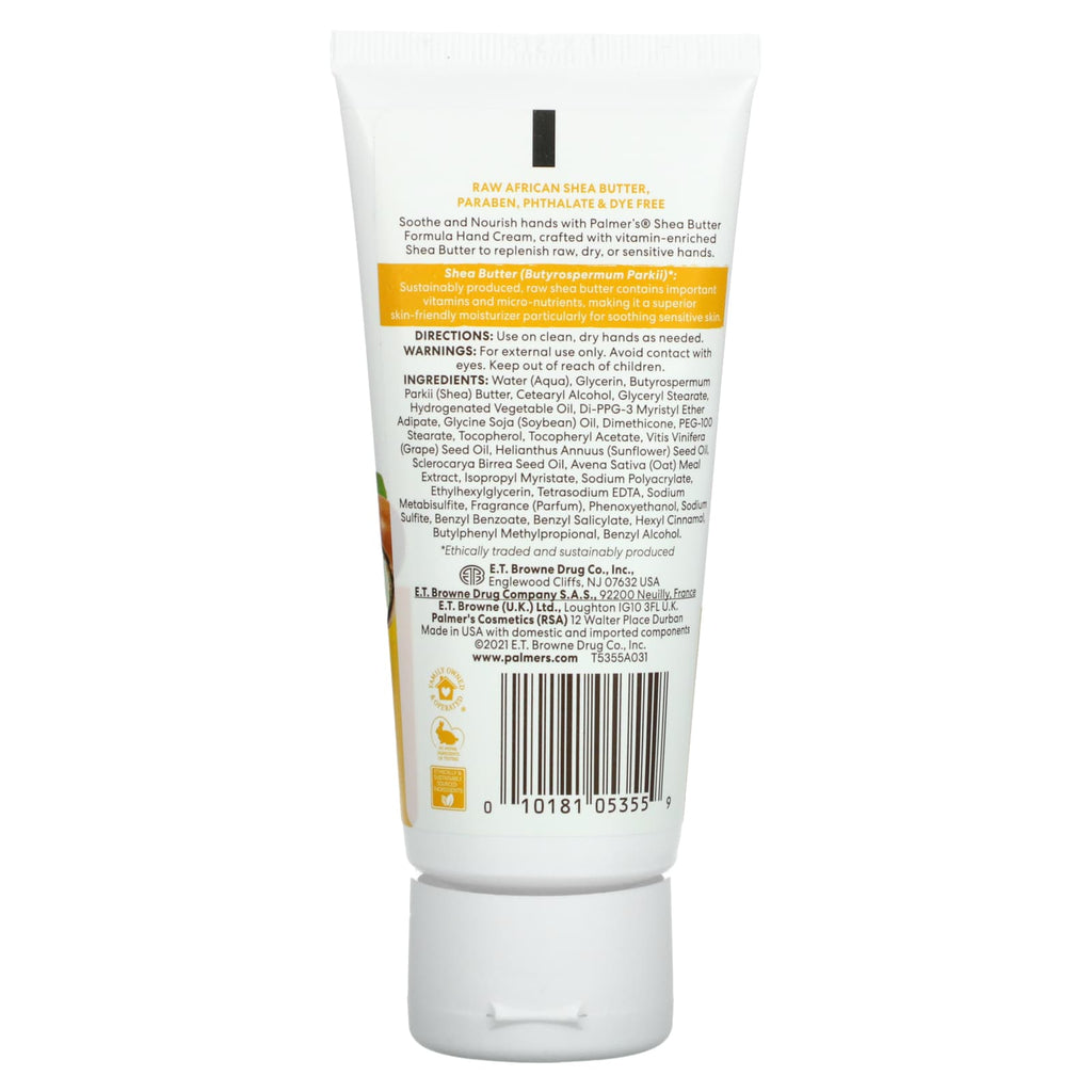 Palmer's, Shea Butter Formula® with Vitamin E, Hand Cream, 3.4 oz (96 g)