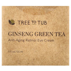 Tree To Tub, Ginseng Green Tea, Anti-Aging Retinol Eye Cream, 0.5 oz (15 ml)