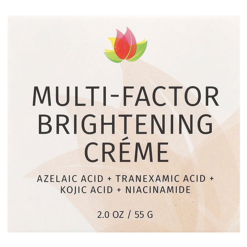 Reviva Labs, Multi-Factor Brightening Creme, 2 oz (55 g)