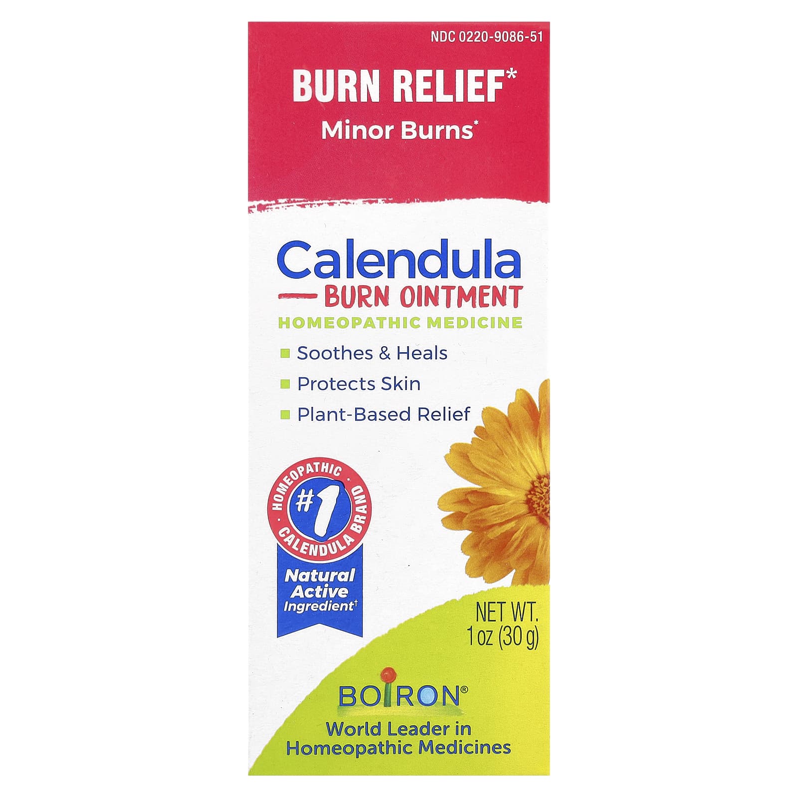 Boiron, Calendula Burn Ointment, 1 oz (30 g)