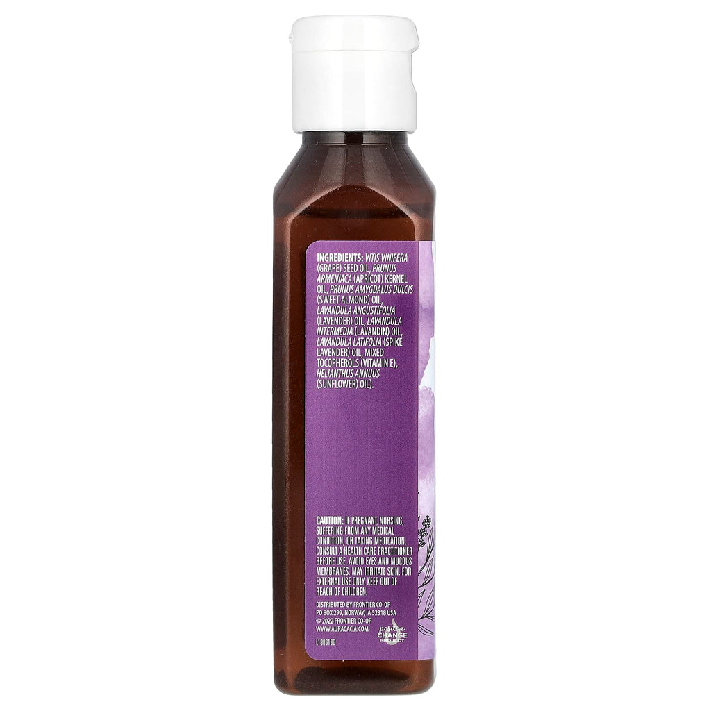 Aura Cacia, Body Oil, Lavender, 4 fl oz (118 ml)