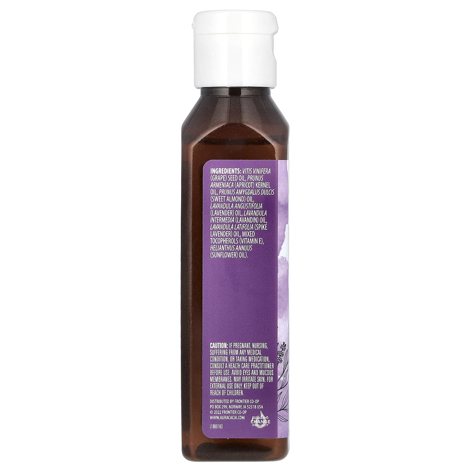 Aura Cacia, Body Oil, Lavender, 4 fl oz (118 ml)