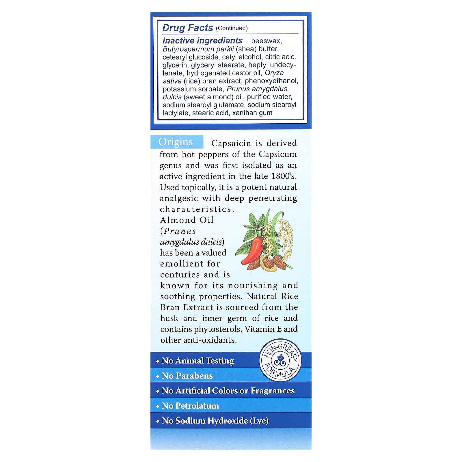 Earth's Care, Arthritis Cream, High Potency, 2.4 oz (68 g)