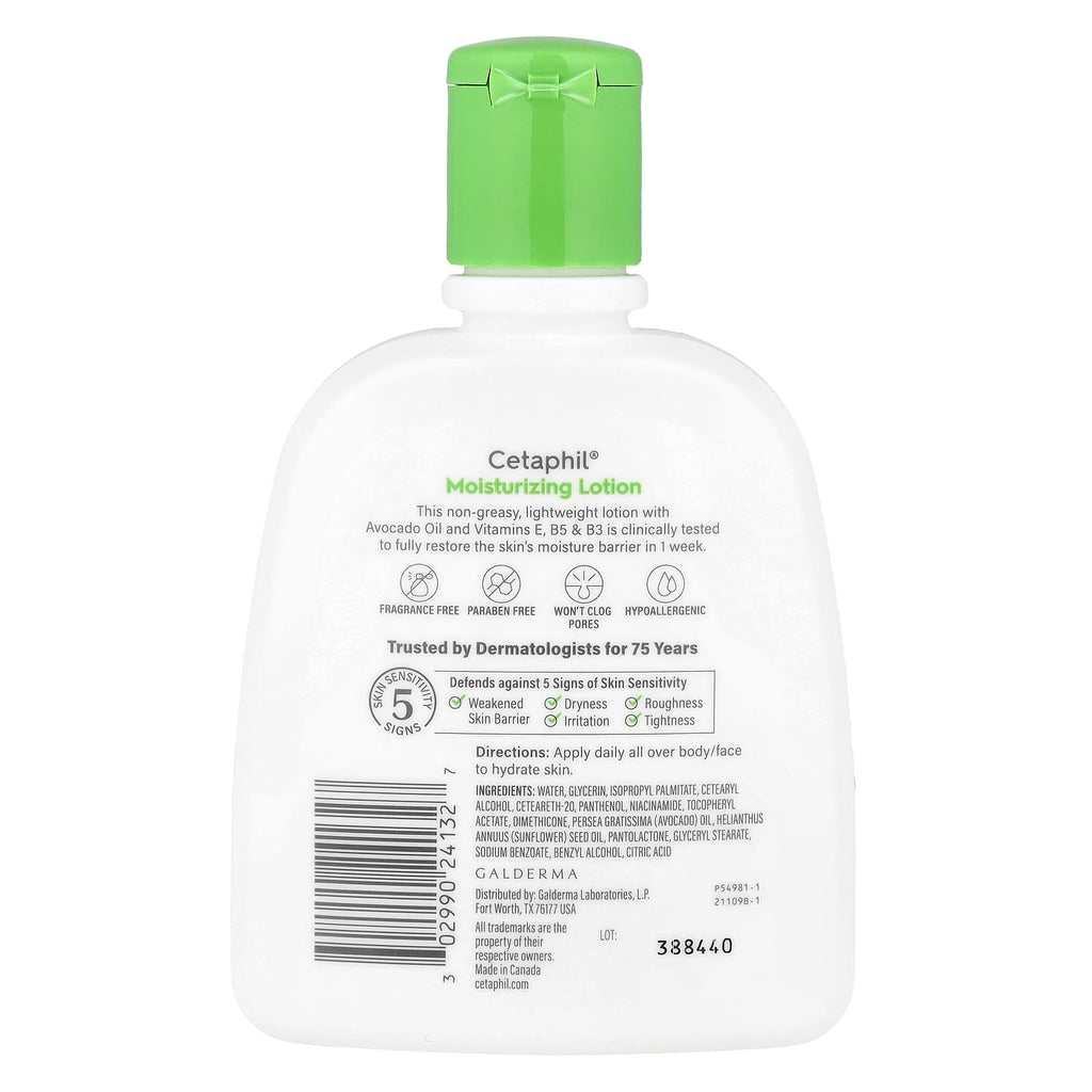 Cetaphil, Moisturizing Lotion, Dry to Normal, Sensitive Skin, 8 fl oz (237 ml)