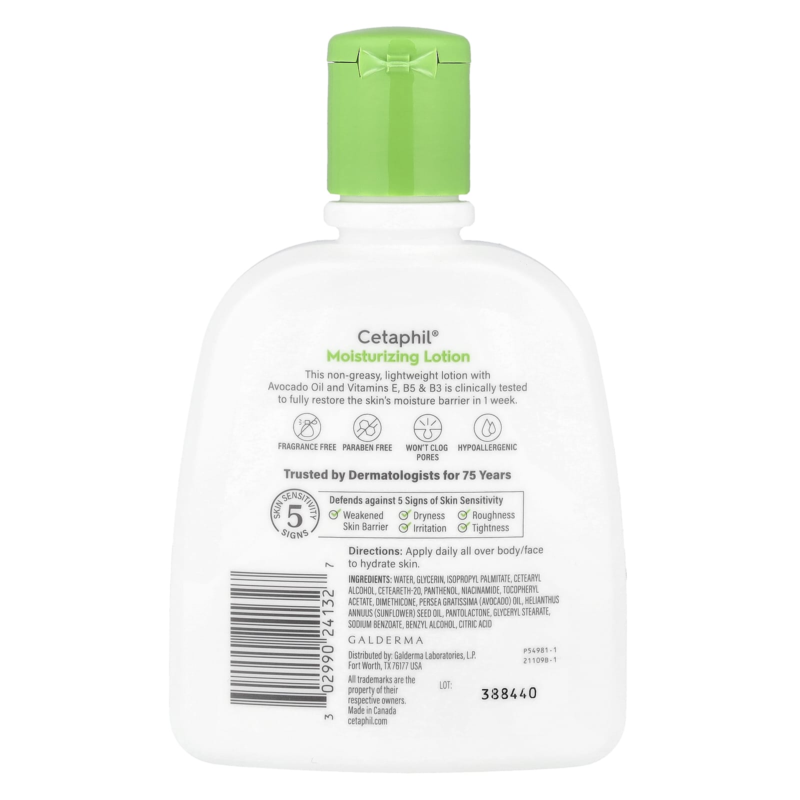 Cetaphil, Moisturizing Lotion, Dry to Normal, Sensitive Skin, 8 fl oz (237 ml)