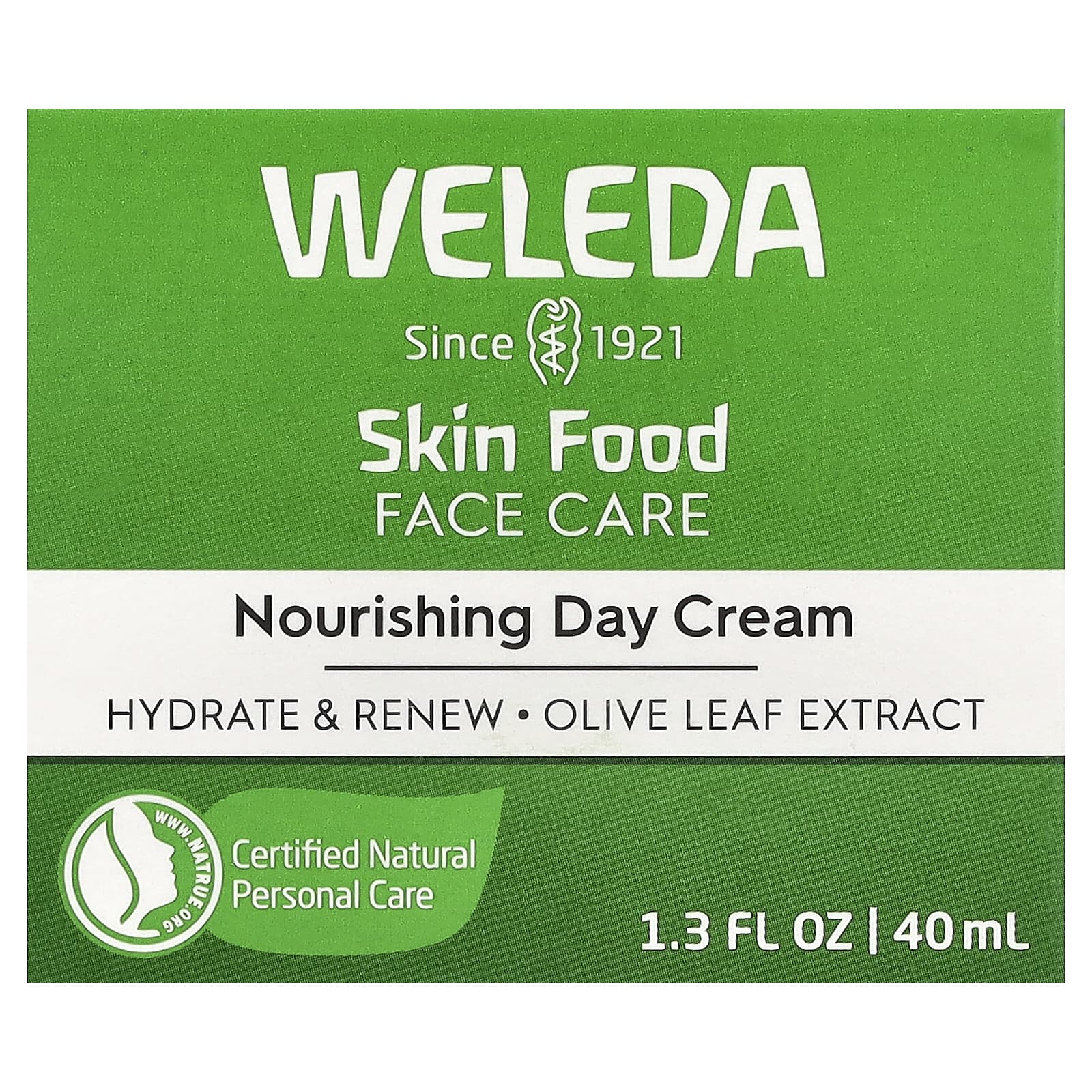 Weleda, Skin Food Face Care, Nourishing Day Cream, Normal to Dry Skin, 1.3 fl oz (40 ml)