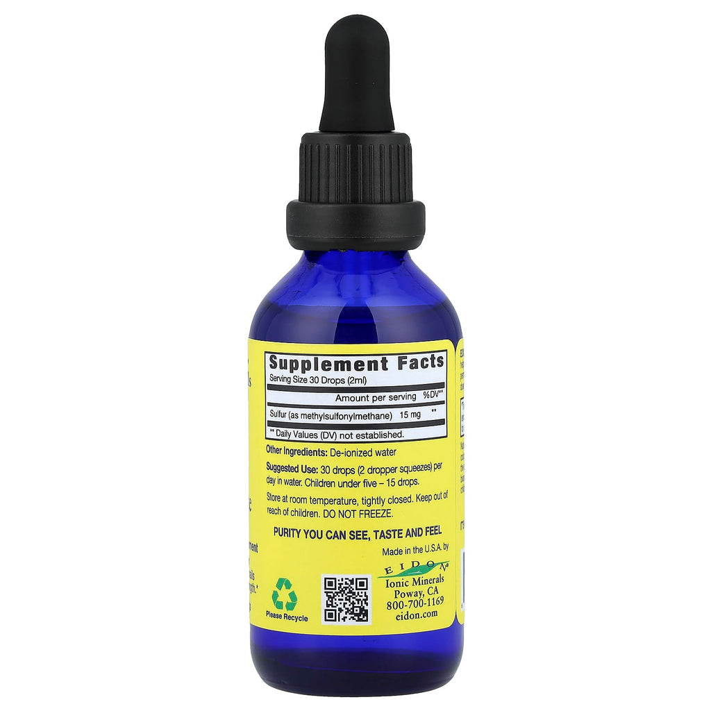 Eidon Ionic Minerals, Sulfur, Liquid Concentrate, 2 oz (60 ml)