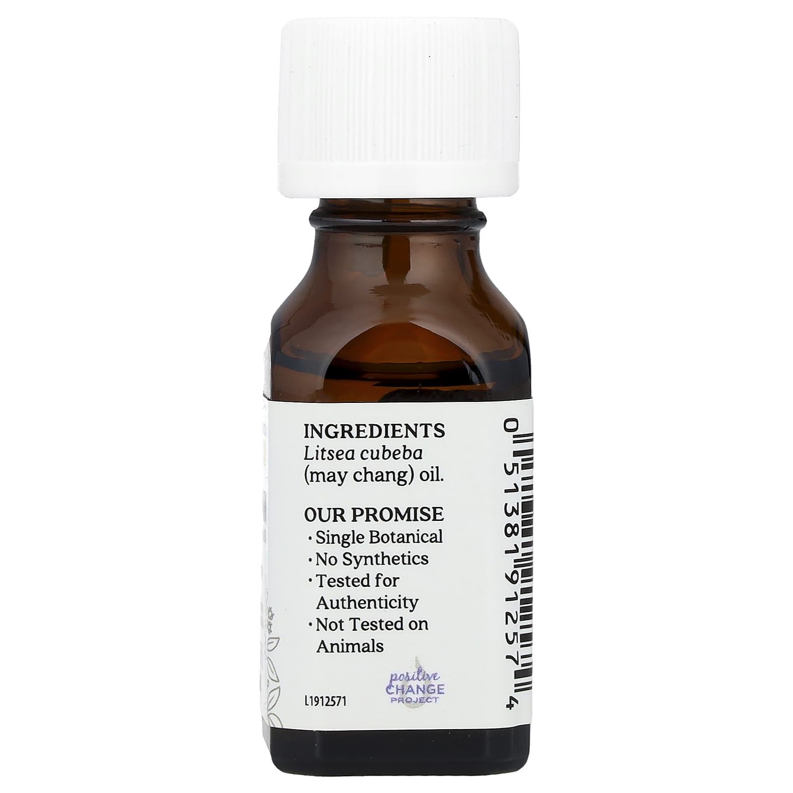 Aura Cacia, Pure Essential Oil, May Chang, 0.5 fl oz (15 ml)