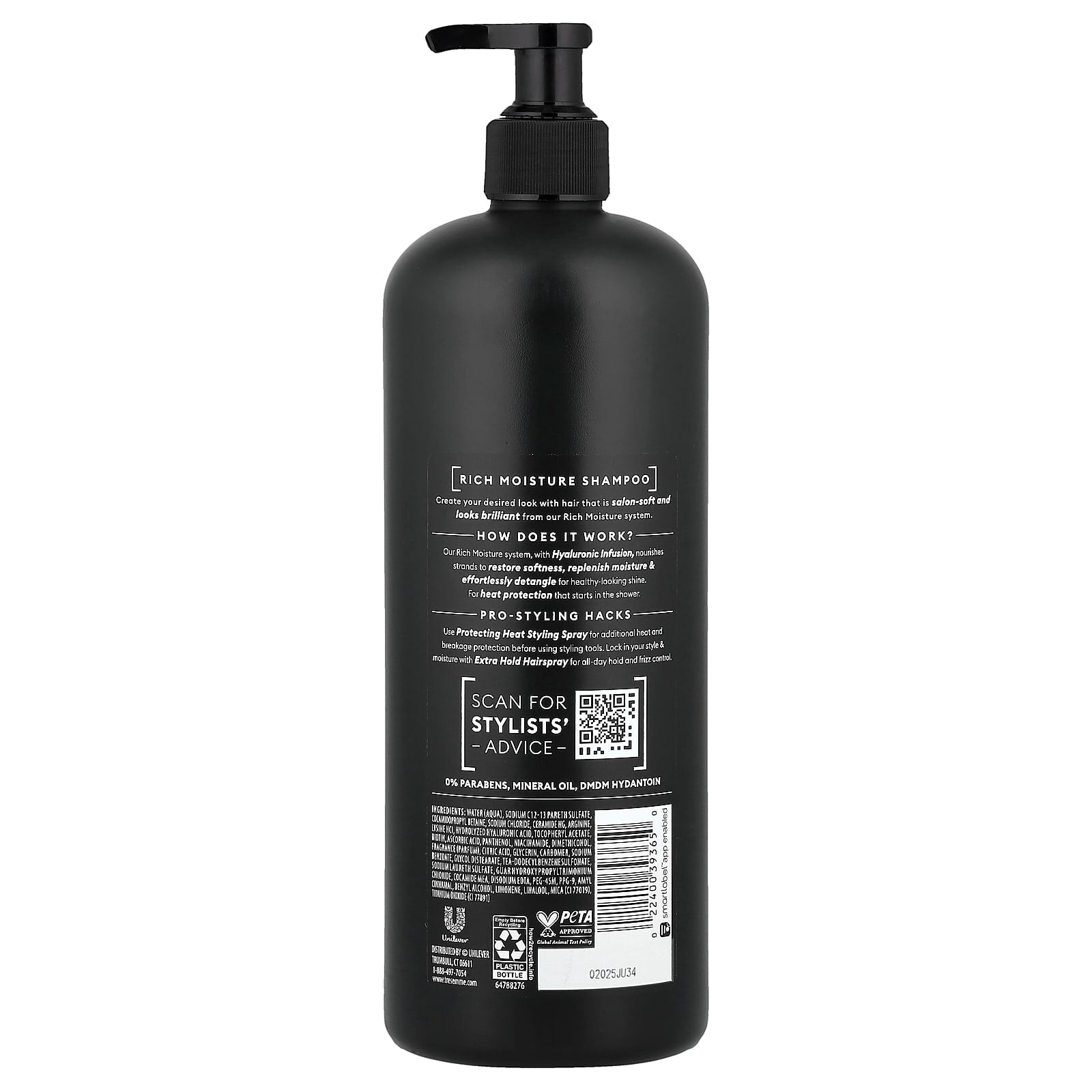 TRESemmé, Rich Moisture Shampoo, 28 fl oz (828 ml)