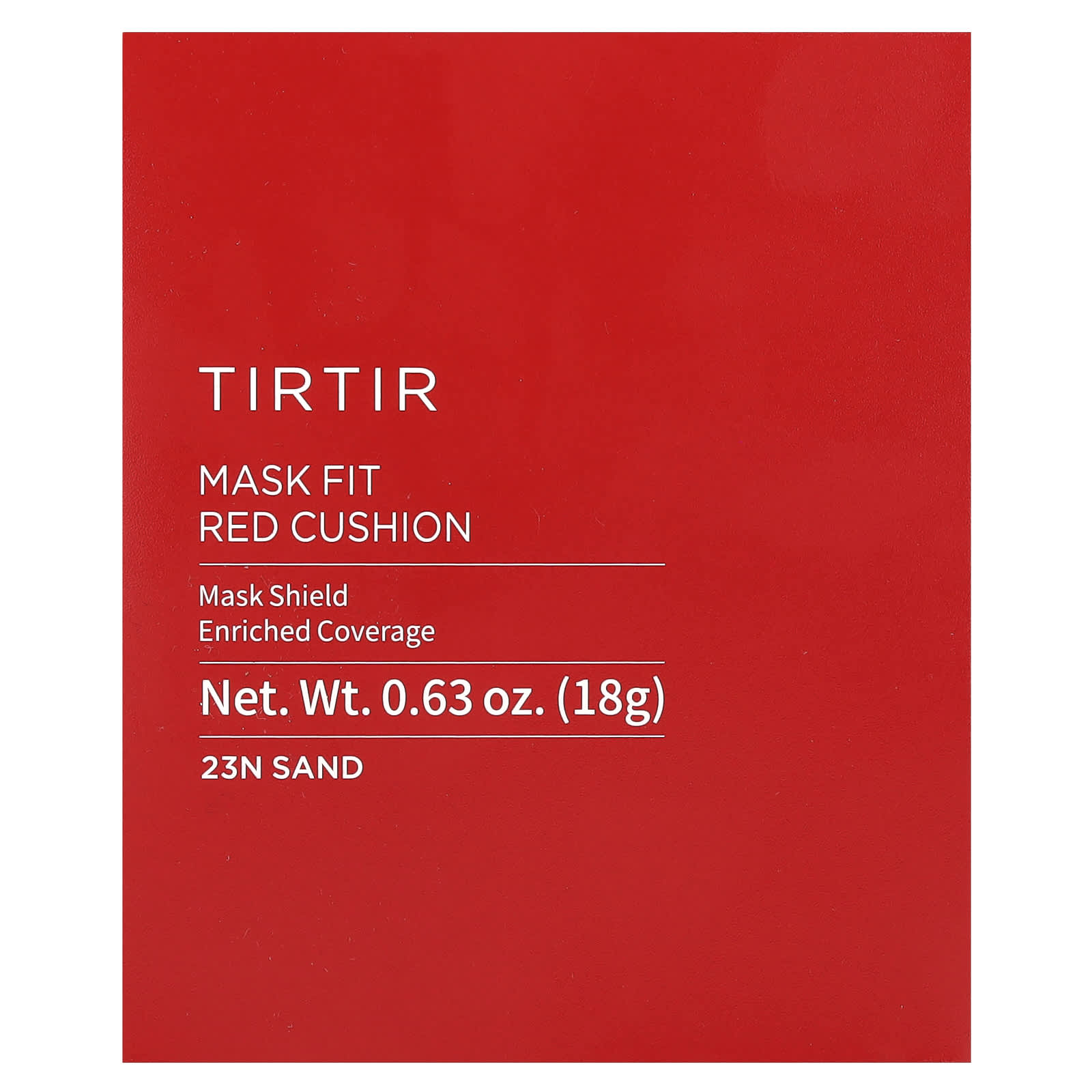 TIRTIR, Mask Fit Red Cushion, 23N Sand, 0.63 oz (18 g)