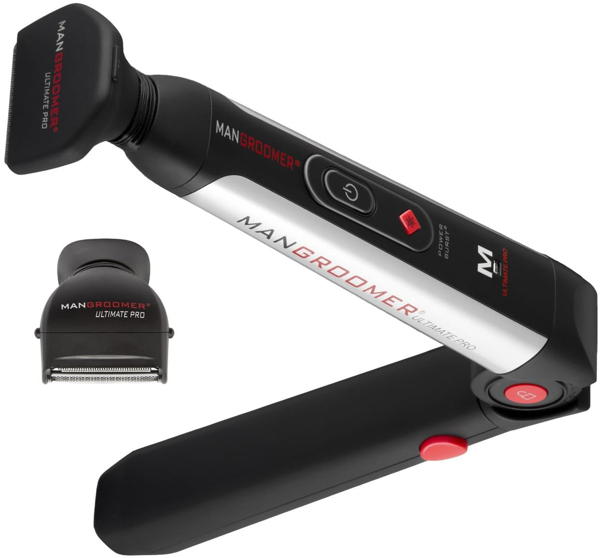 MANGROOMER Ultimate PRO Back Hair Shaver Wide Blade Attachment Head