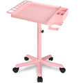 Salon Tray on Wheels with Adjustable Height