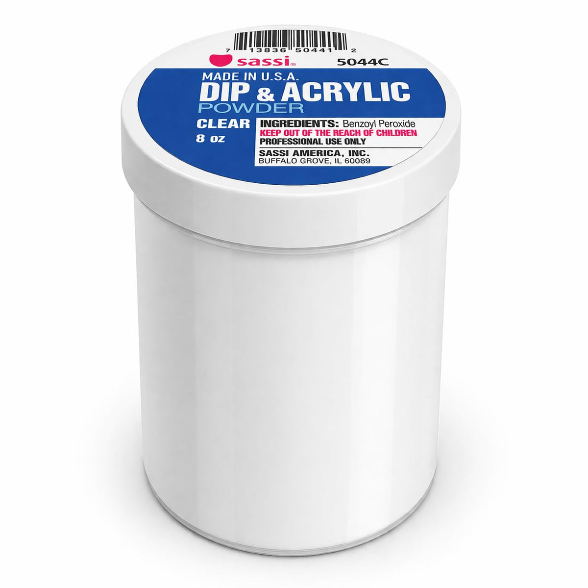 Sassi Classic Acrylic Powder for Professional Nail Applications
