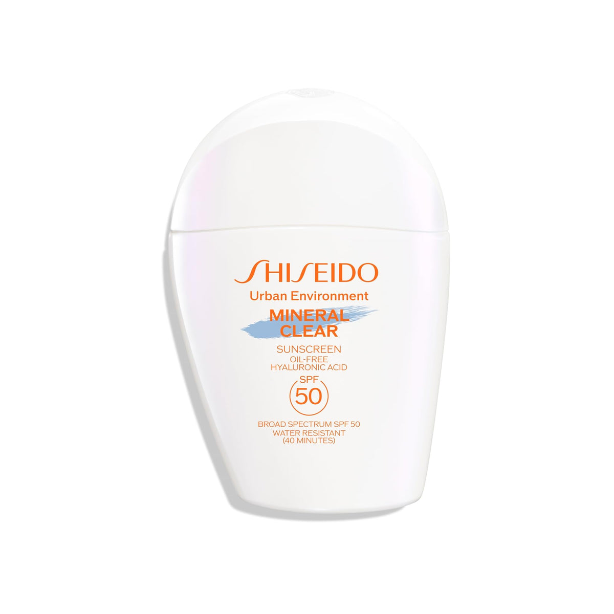 Shiseido Urban Environment Mineral Clear Sunscreen SPF 50, Water Resistant