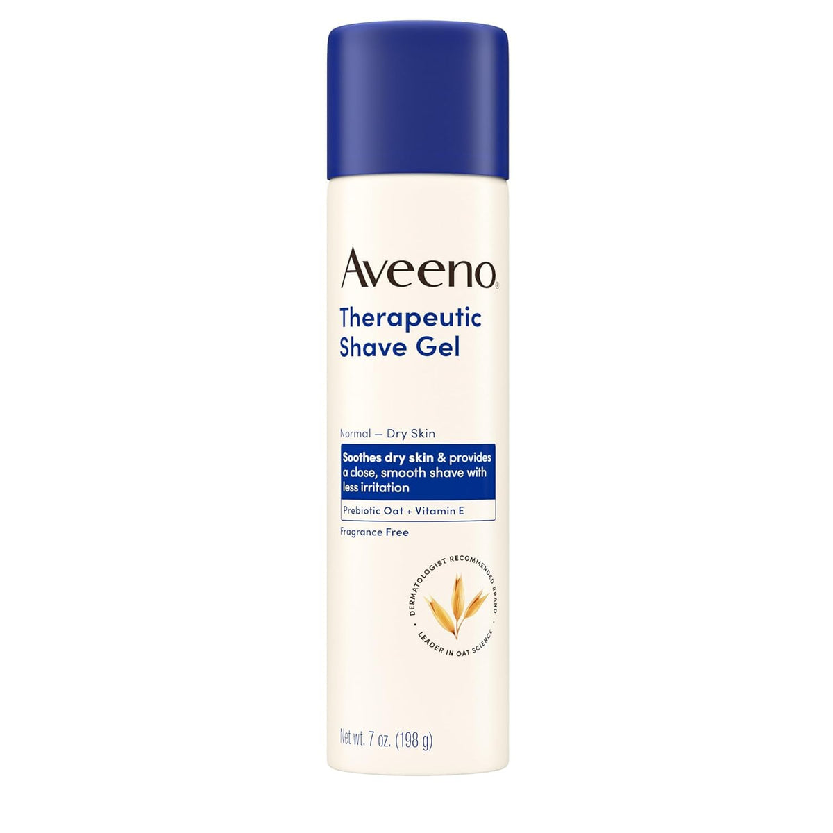 Aveeno Therapeutic Shave Gel with Oat & Vitamin E, 7 oz, Pack of 6