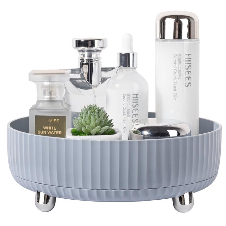 360 Rotating Makeup and Perfume Organizer Tray