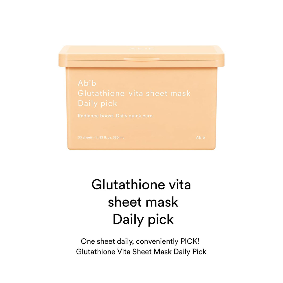 Abib Daily Pick Korean Sheet Mask