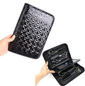 SMITH CHU Hair Scissors Bag Salon Tools Holster PU Leather Pouch