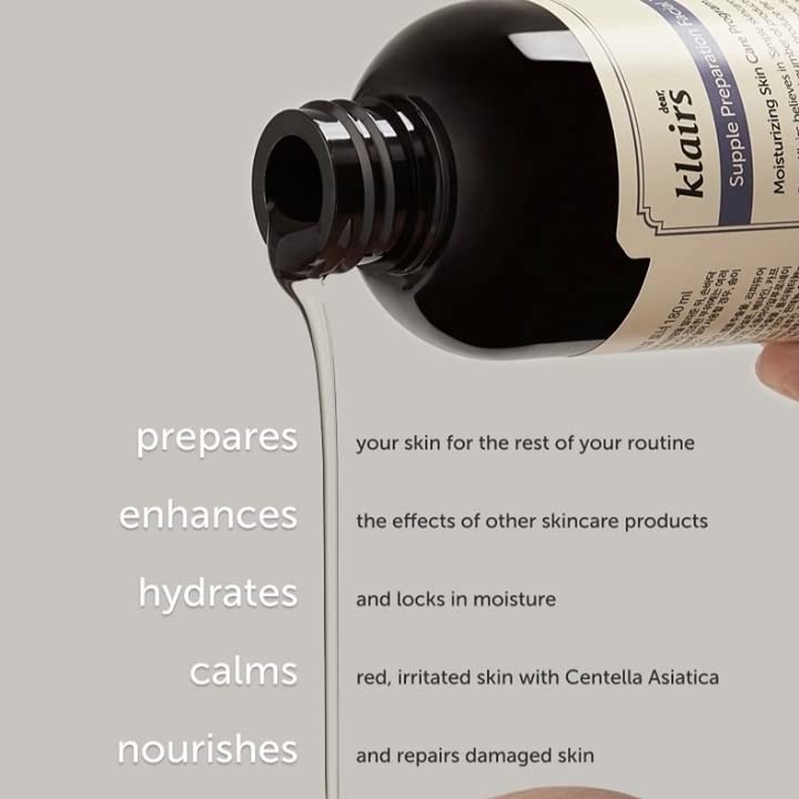 DearKlairs Supple Preparation Facial Toner – Hydrating pH-Balancing Formula