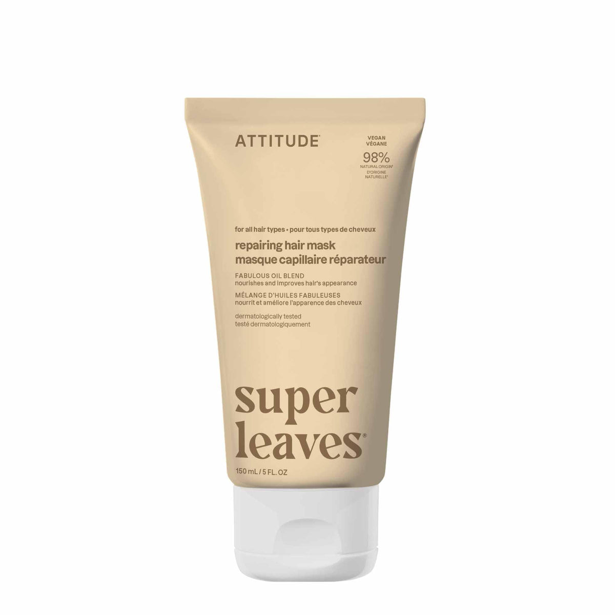 ATTITUDE Repairing Hair Mask with Abyssinian Oil, Argan Oil & Shea Butter