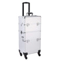 arl home 3-in-1 Rolling Makeup Train Case