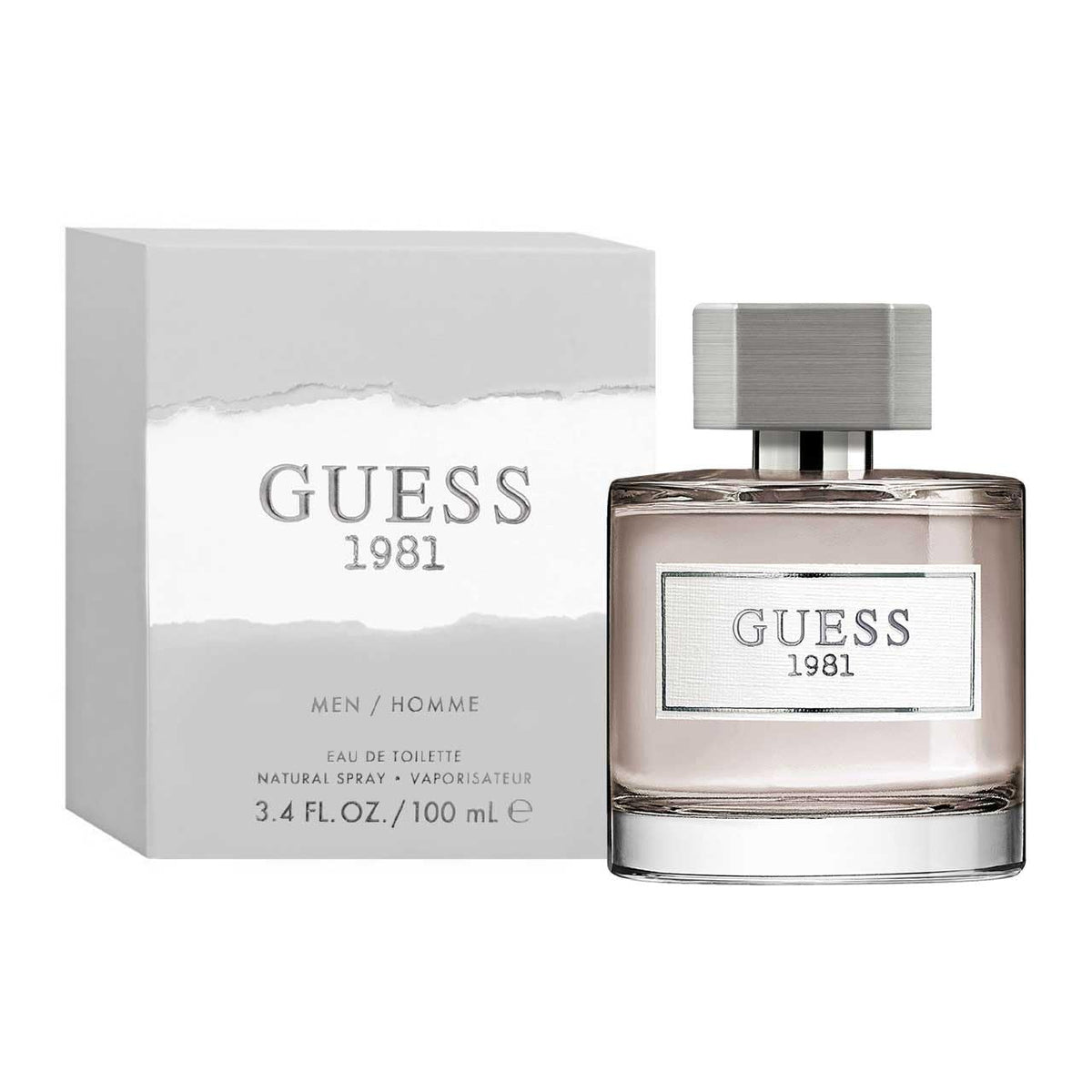 Guess 1981 Eau de Toilette for Men, 3.4 Fl Oz