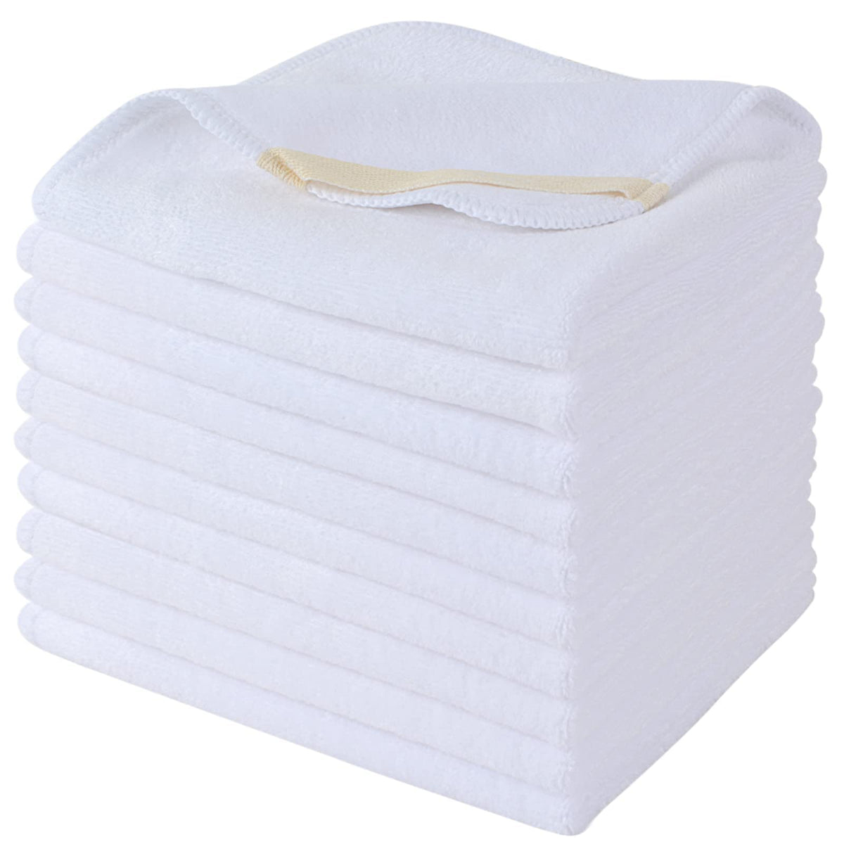 SINLAND Microfiber Facial Cloths and Washcloths
