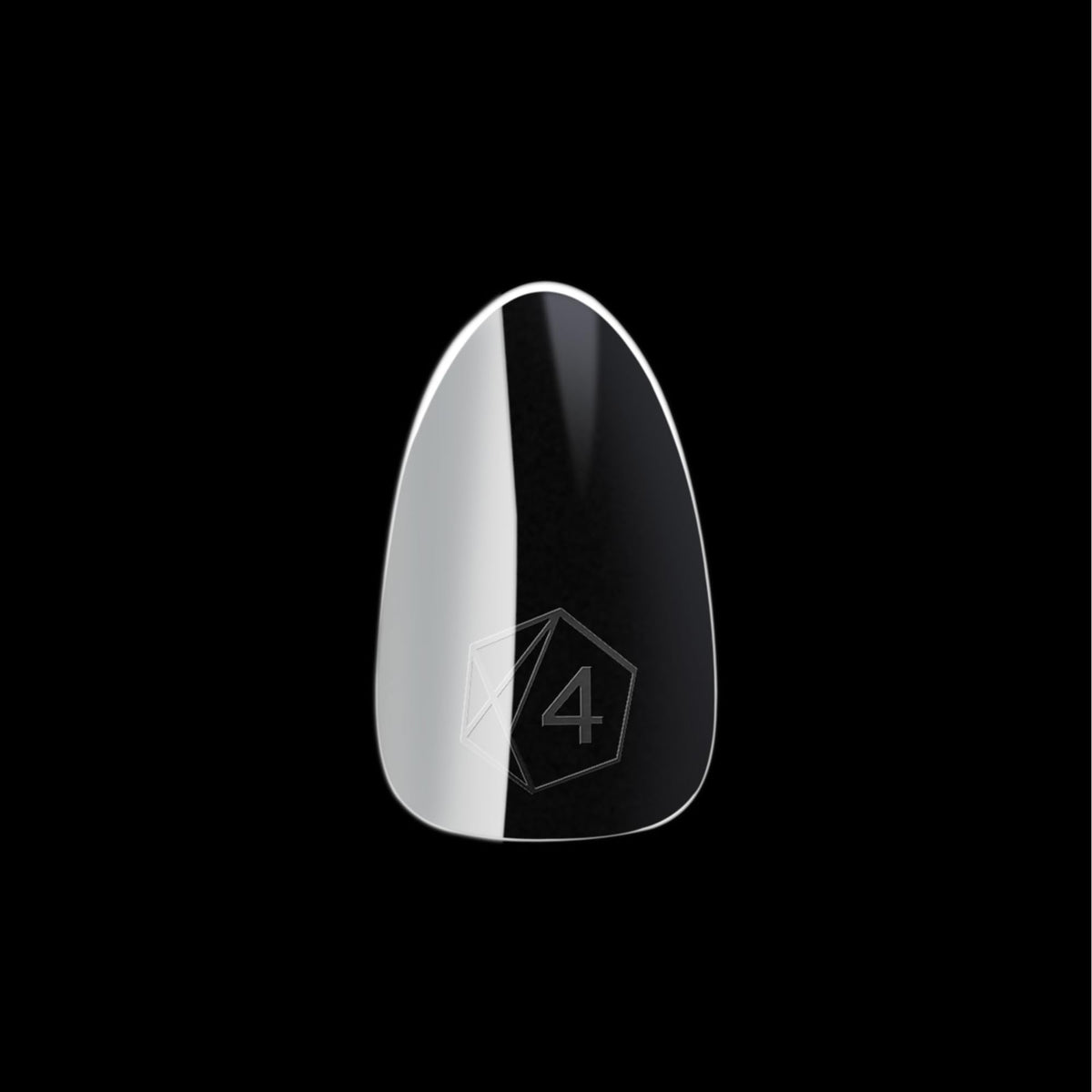 Aprés Gel-X Clear Soft Gel Nail Extension Tips, 600 Pieces