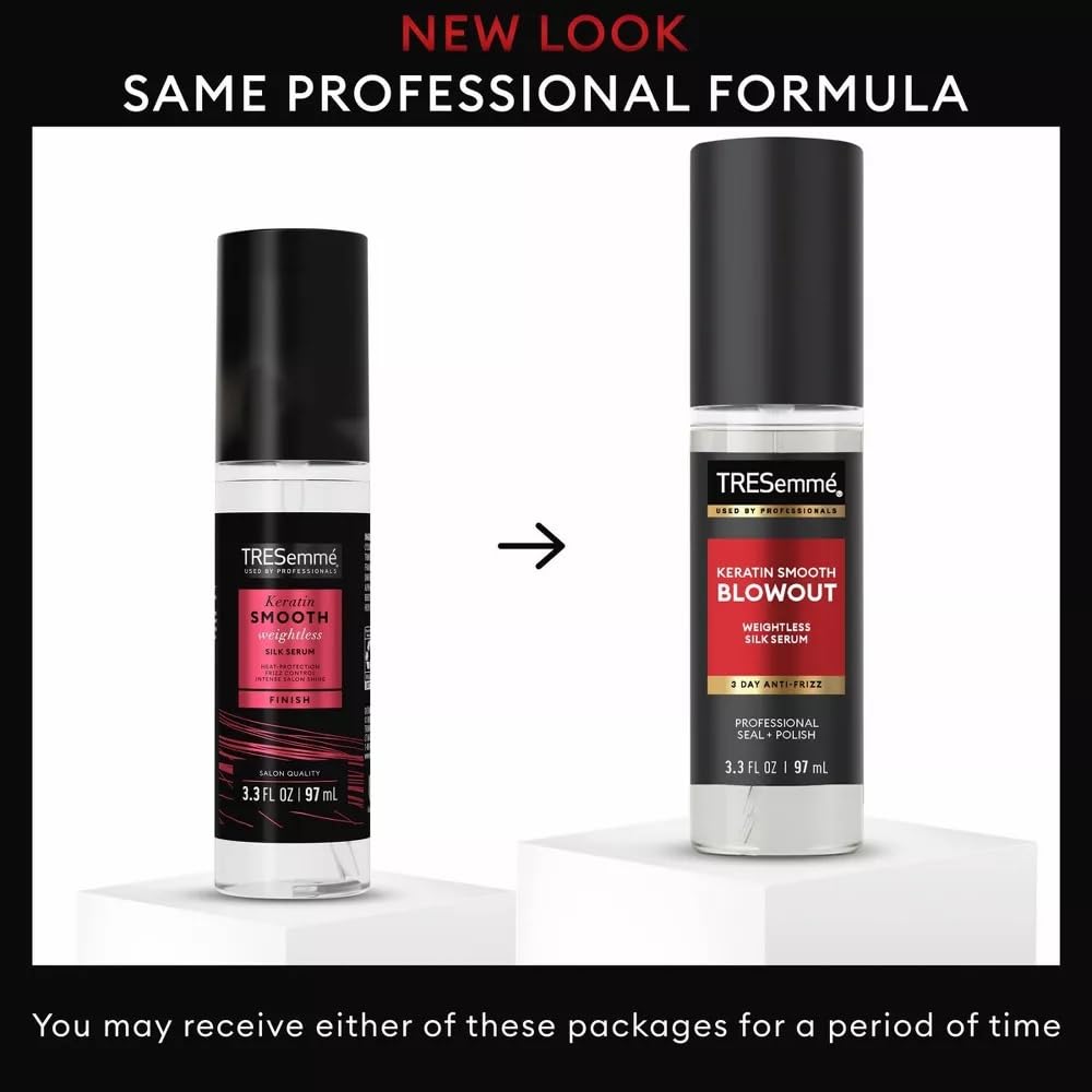 TRESemmé Keratin Smooth Shine Serum 3.3 oz (Pack of 3)