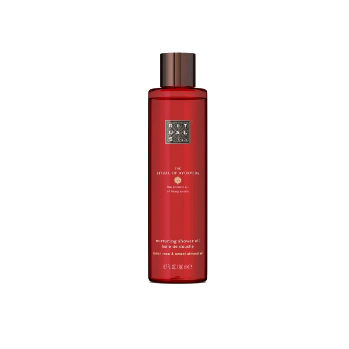 The Ritual of Ayurveda Shower Oil with Indian Rose & Sweet Almond Oil