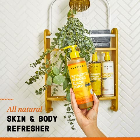 Alaffia Authentic African Black Soap All-in-One Cleanser
