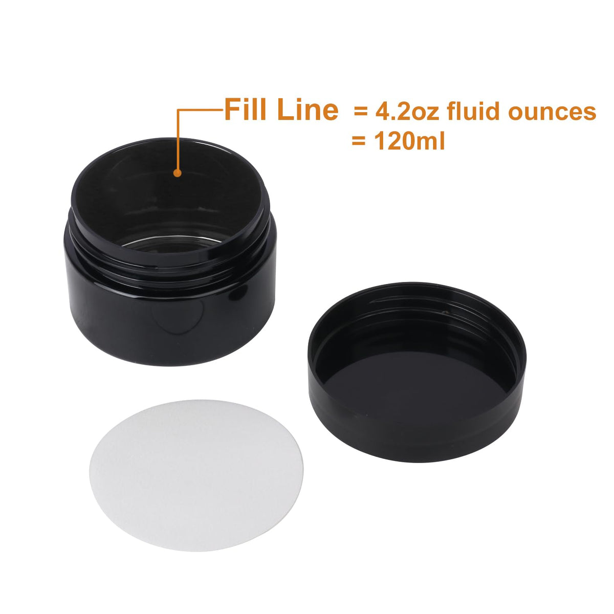 KUKLIPJIM Plastic Storage Jars with Lids