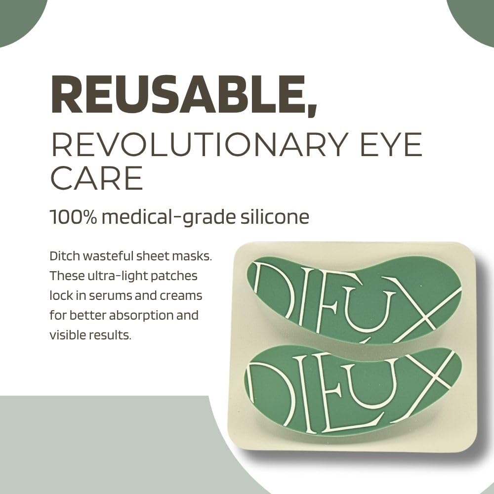 Dieux Forever Eye Mask Reusable Medical-Grade Silicone Patches