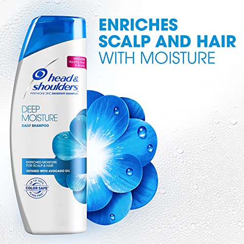 Head & Shoulders Deep Moisture Anti-Dandruff Shampoo, 12.8 fl oz