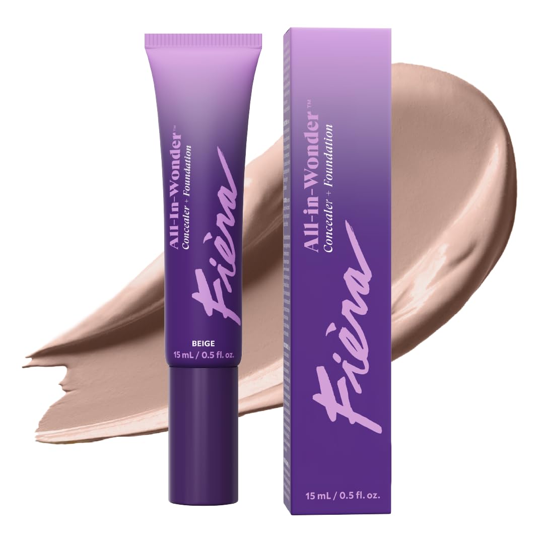 Fièra All-In-Wonder Concealer + Foundation – Full-Coverage Hydrating Formula