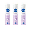 NIVEA Double Effect Women's Anti-Perspirant Spray, 72H, 200ml, Pack of 3