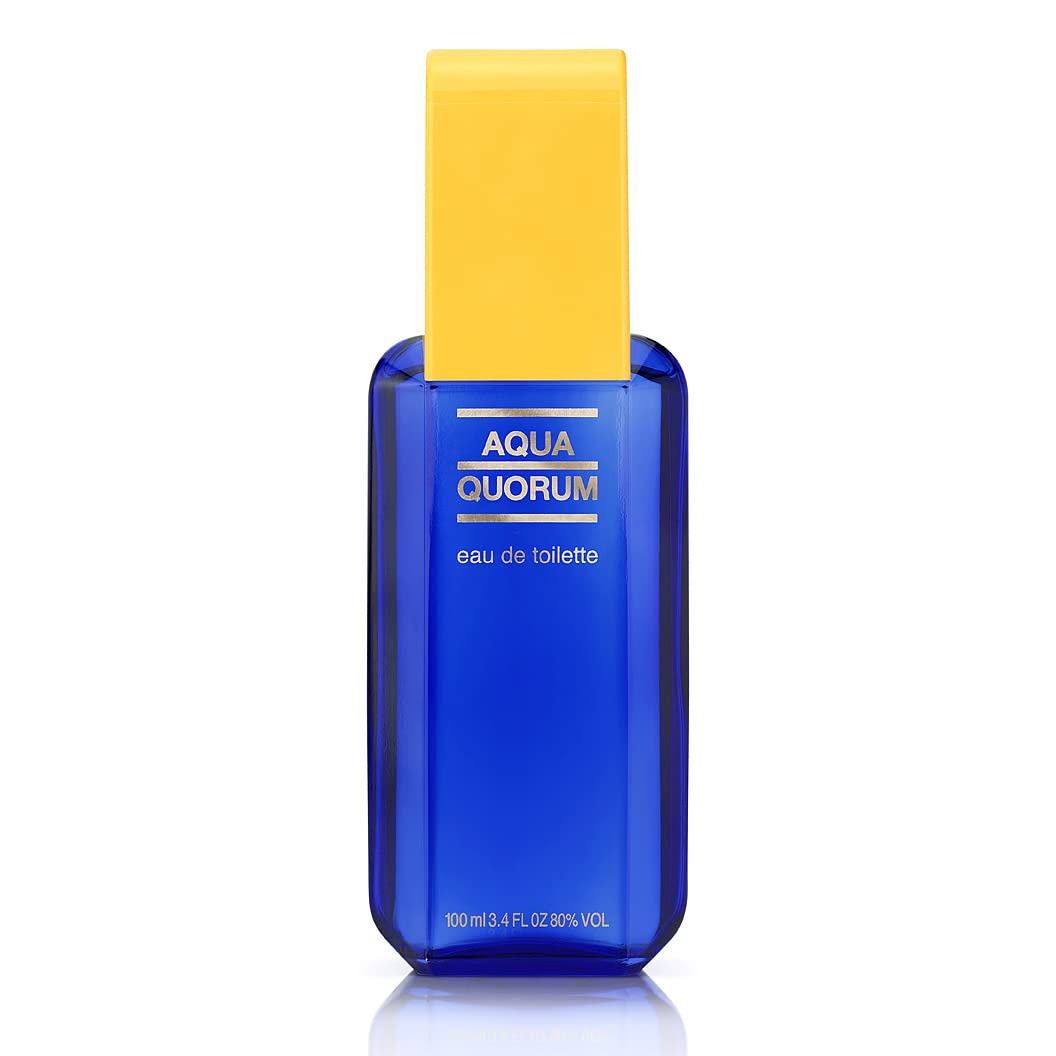 Antonio Puig Aqua Quorum for Men Eau de Toilette Spray, 3.4 oz