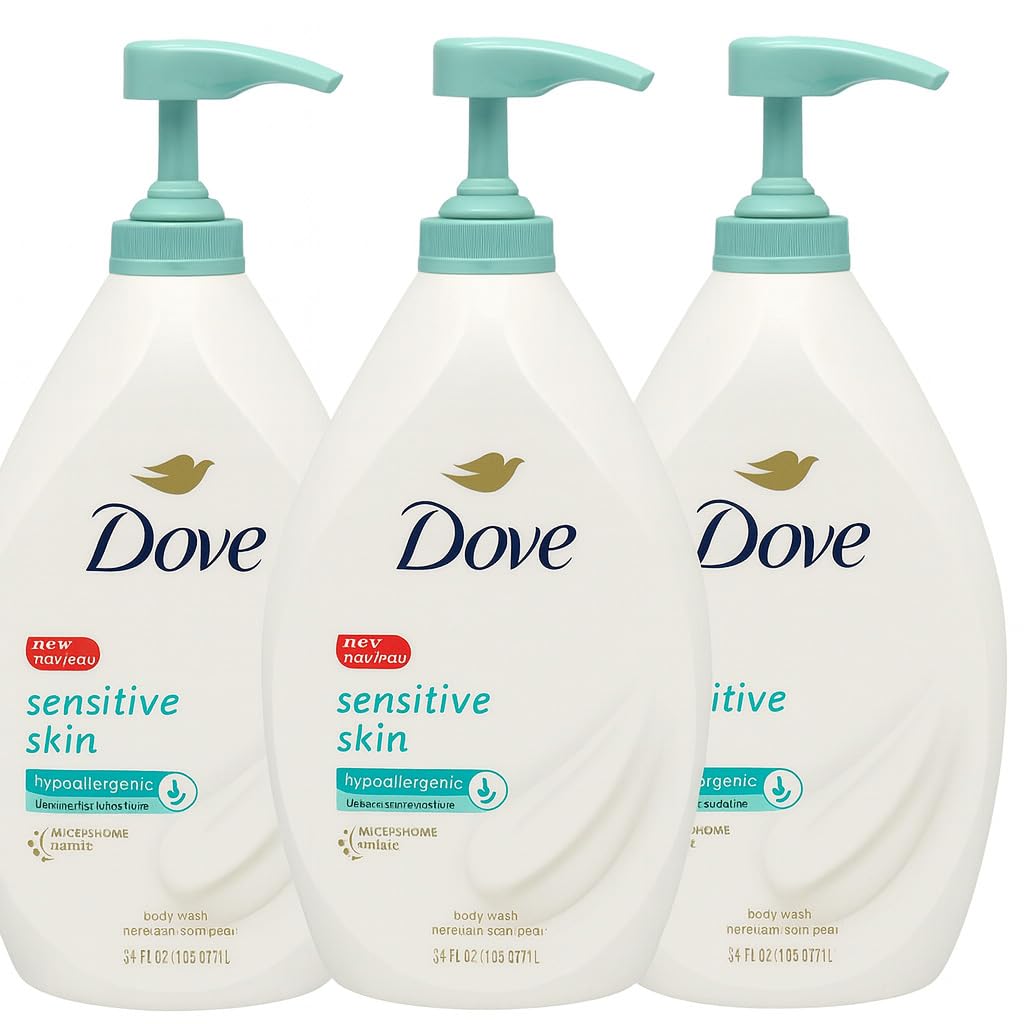 Dove Hypoallergenic Sensitive Skin Body Wash