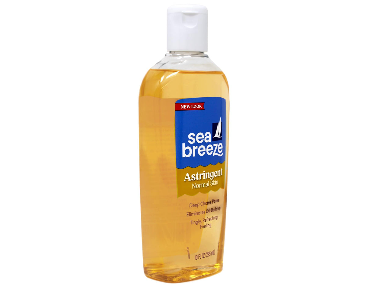 Sea Breeze Original Formula Astringent Facial Cleanser, 10 oz, Pack of 6