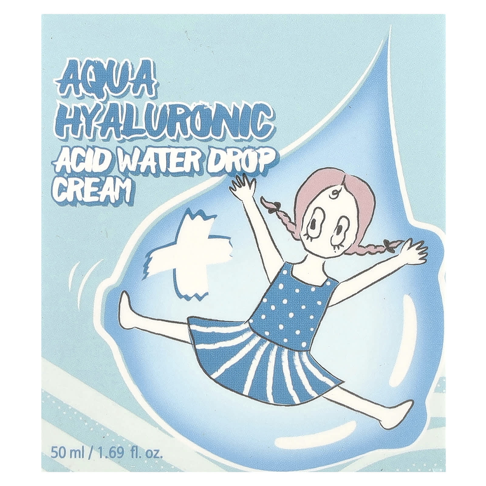 Elizavecca, Aqua Hyaluronic Acid Water Drop Cream, 1.69 fl oz (50 ml)
