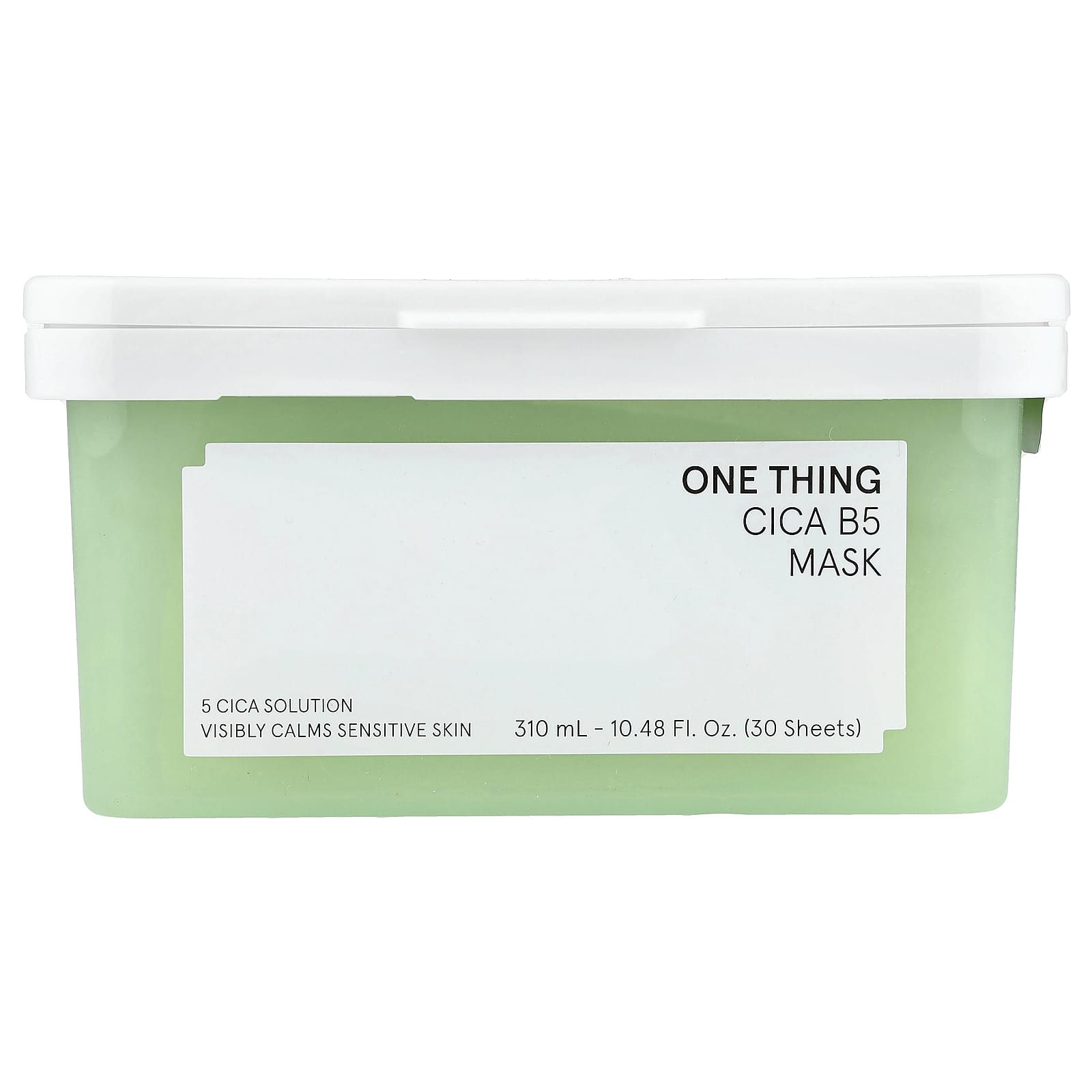 One Thing, Cica B5 Beauty Mask, 30 Sheets, 10.48 fl oz (310 ml)